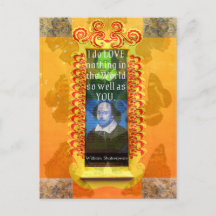 William Shakespeare Romantic KÄRLEK Quote