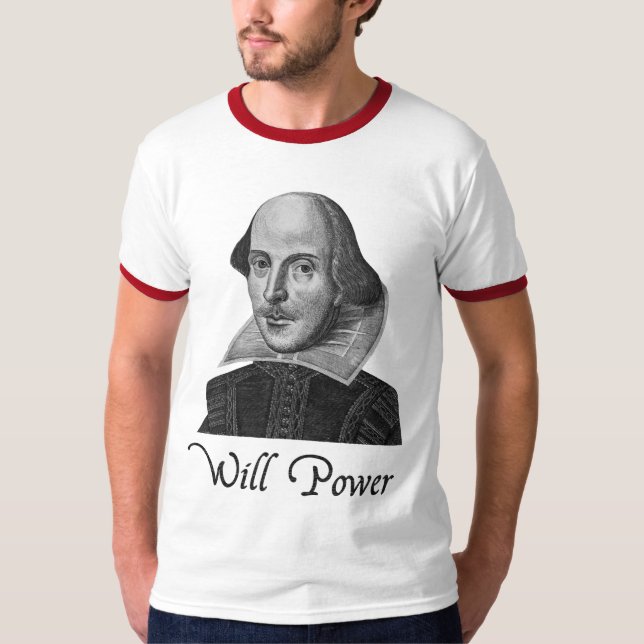 William Shakespeare ska driver T-shirt (Framsida)