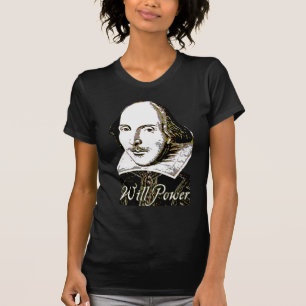 William Shakespeare ska driver T-skjortan T-shirt