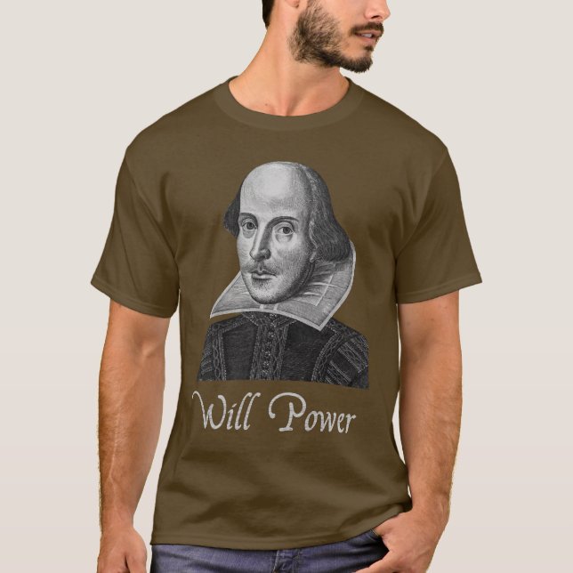 William Shakespeare ska driver Tee (Framsida)