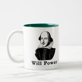 William Shakespeare SKA DRIVER Tshirts Två-Tonad Mugg