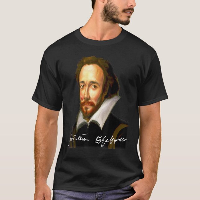 William Shakespeare T Shirt (Framsida)