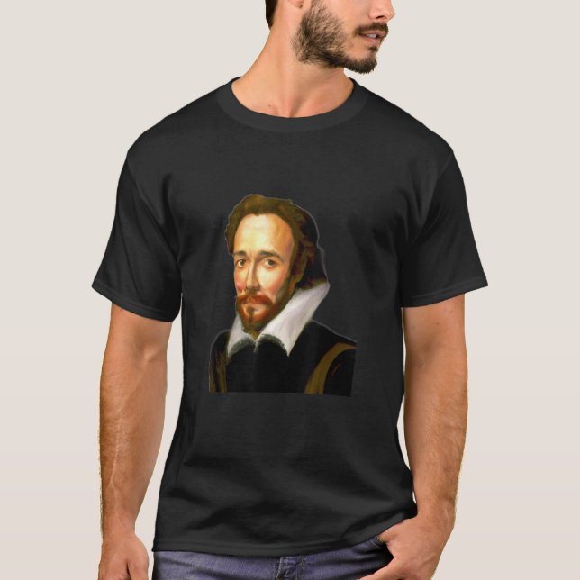 William Shakespeare T Shirt (Framsida)