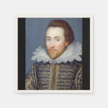 William Shakespeare Theme Papper Napkins