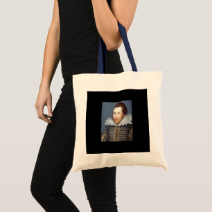 William Shakespeare Theme Tote Bag Tygkasse