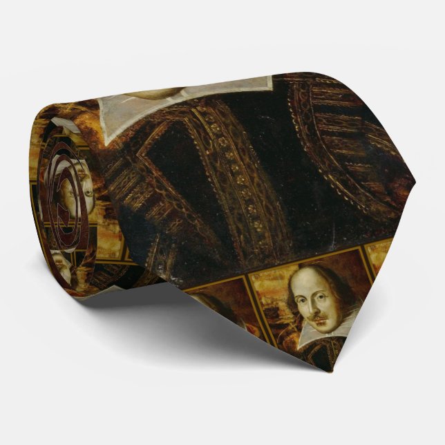 William Shakespeare Tie Slips (Rullad)
