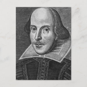 William Shakespeare Vykort