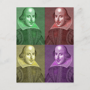 William Shakespeare Vykort