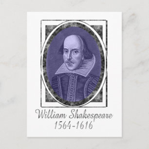 William Shakespeare Vykort