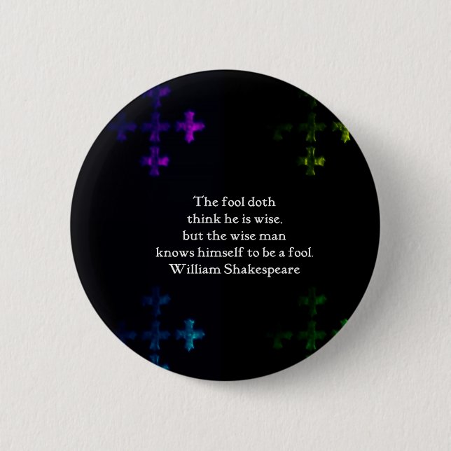 William Shakespeare Wisdom Quotation Say Knapp (Framsida)