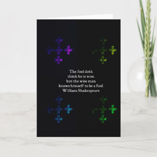 William Shakespeare Wisdom Quotation Say Kort