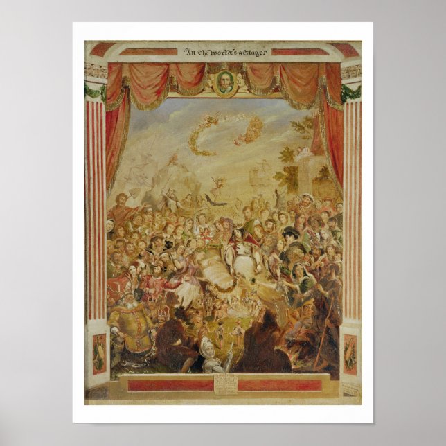 William Shakespeares första utseende (1564- Poster (Framsidan)