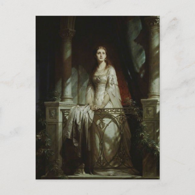 William Shakespeare's Juliet Vykort (Framsida)