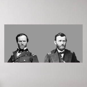 William Sherman och U.S.-lån Poster