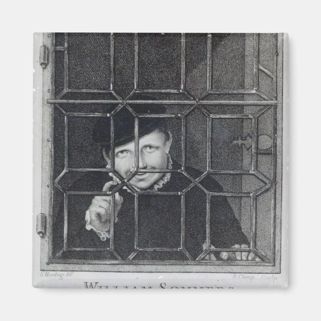 William Sommers, graverad av R. Clampa, 1794 Magnet (Framsidan)