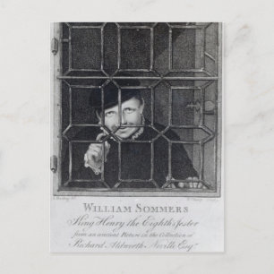 William Sommers, graverad av R. Clampa, 1794 Vykort
