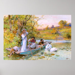 William Stephen Coleman: Boating Poster