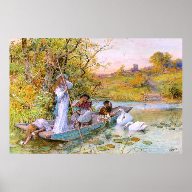 William Stephen Coleman: Boating Poster (Framsidan)