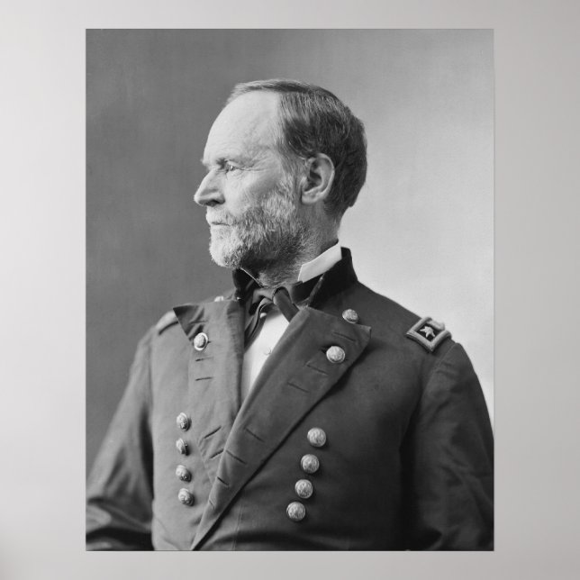 William T. Sherman Poster (Framsidan)