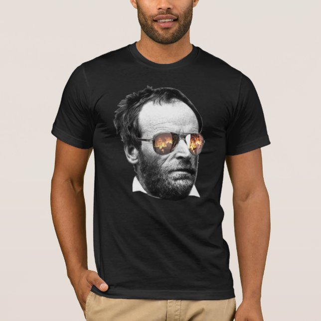 William T. Sherman: Rädslan är Början T-Shirt (Framsida)