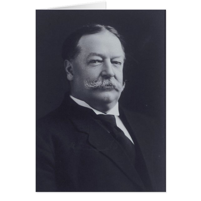 William Taft Hälsningskort (Framsidan)
