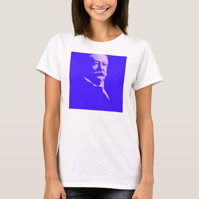 William Taft Pop Art T Shirt (Framsida)