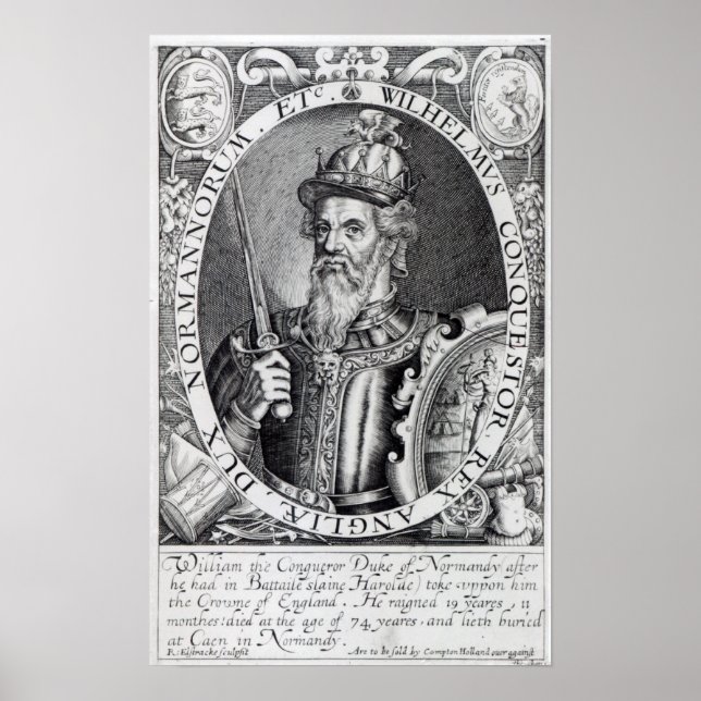 William the Conqueror, 1618 Poster (Framsidan)