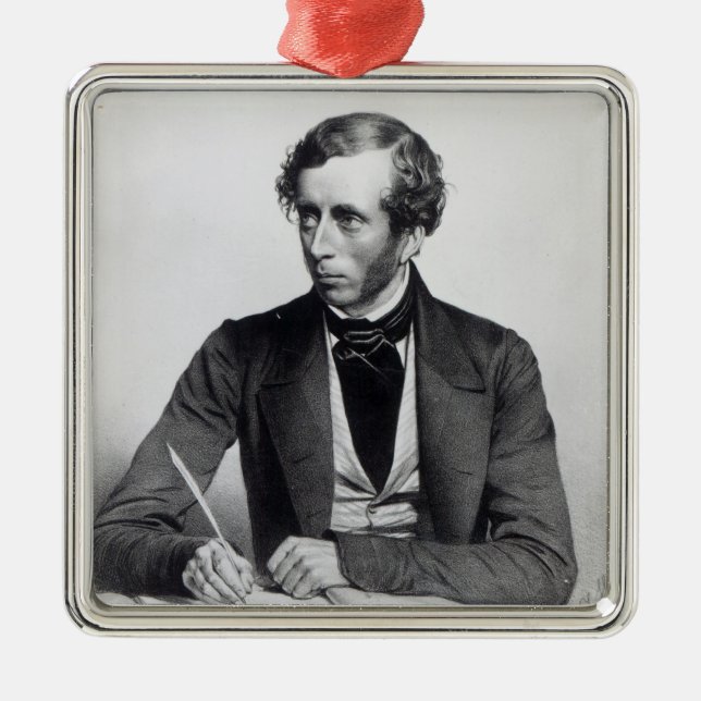 William Thompson 1849 Julgransprydnad Metall (Framsidan)