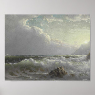 William Trost Richards (1833-1905) , Av Kusten Poster