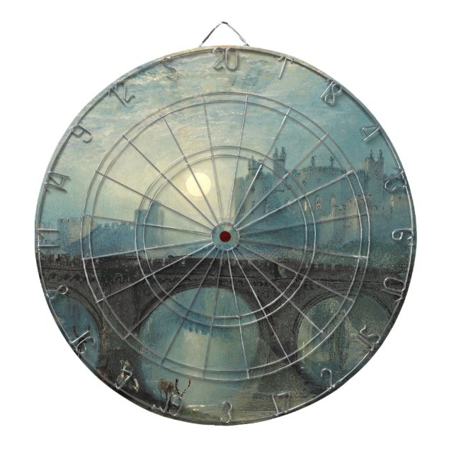 William Turner Alnwick Castle Darttavla (Framsidan)