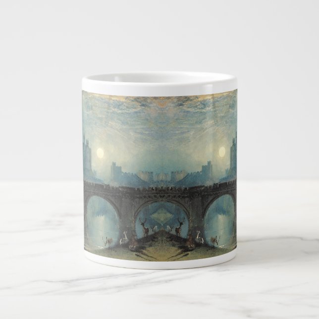 William Turner Alnwick Castle Jumbo Mugg (Framsidan)