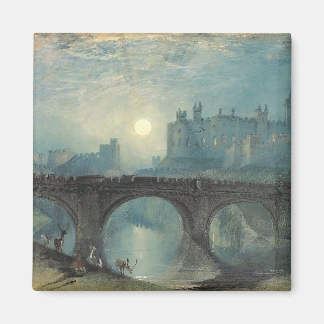 William Turner Alnwick Castle Magnet (Framsidan)