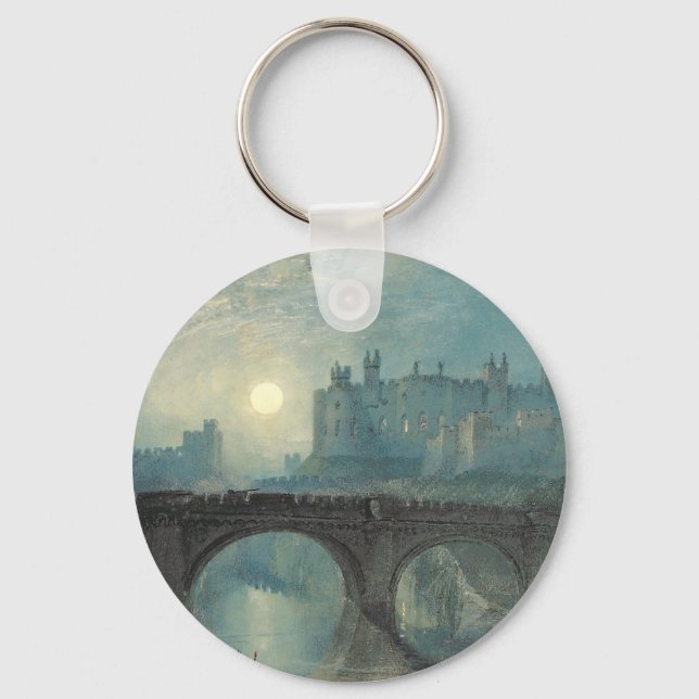 William Turner Alnwick Castle Nyckelring (Framsida)