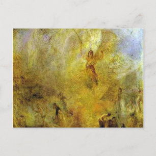 william turner- ängeln i sol vykort