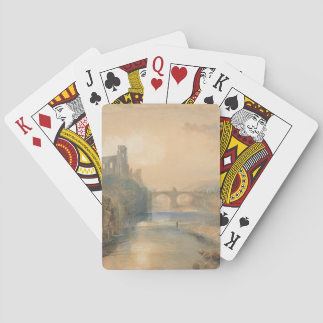 William Turner Barnard Castle   Casinokort (Baksidan)