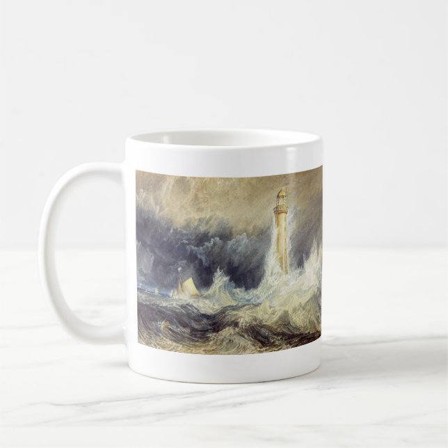 William Turner - Bell Rock Lighthouse Kaffemugg (Vänster)