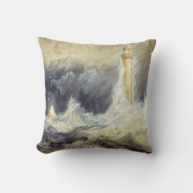 William Turner - Bell Rock Lighthouse Kudde (Framsida)