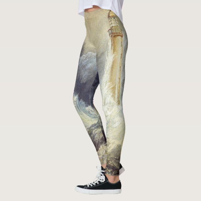 William Turner - Bell Rock Lighthouse Leggings (Vänster)