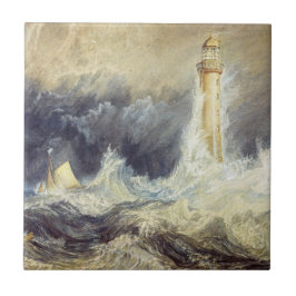 William Turner - Bell Sten Lighthouse Kakelplatta