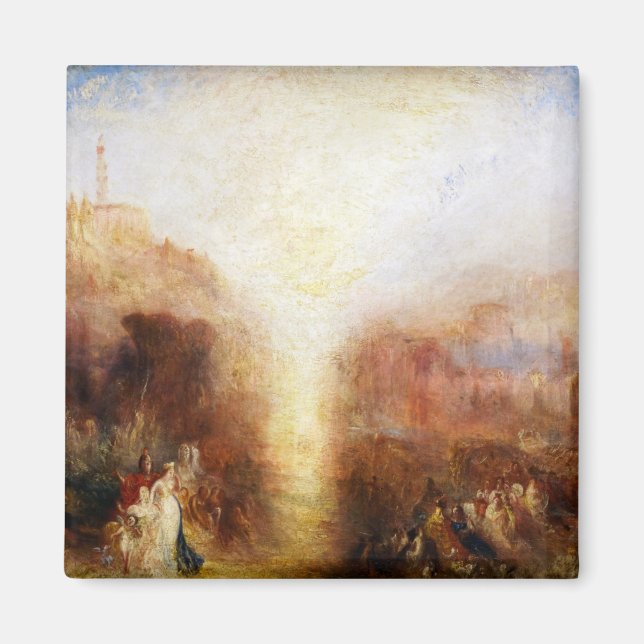 William Turner - Besöket vid graven Magnet (Framsidan)