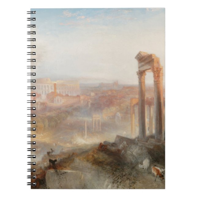 William Turner British - Modern Rom-Campo Vaccino Anteckningsbok (Framsidan)