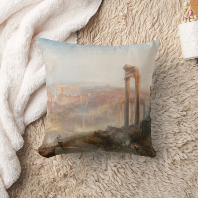 William Turner British - Modern Rom-Campo Vaccino Kudde (Filt)