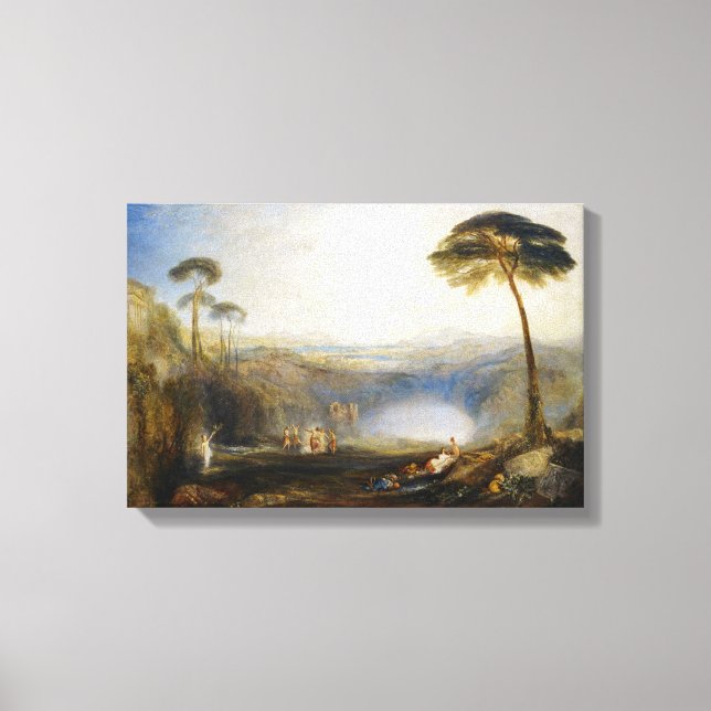 William Turner - Den gyllene grenen  Canvastryck (Framsida)