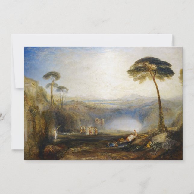 William Turner - Den gyllene grenen Inbjudningar (Framsida)