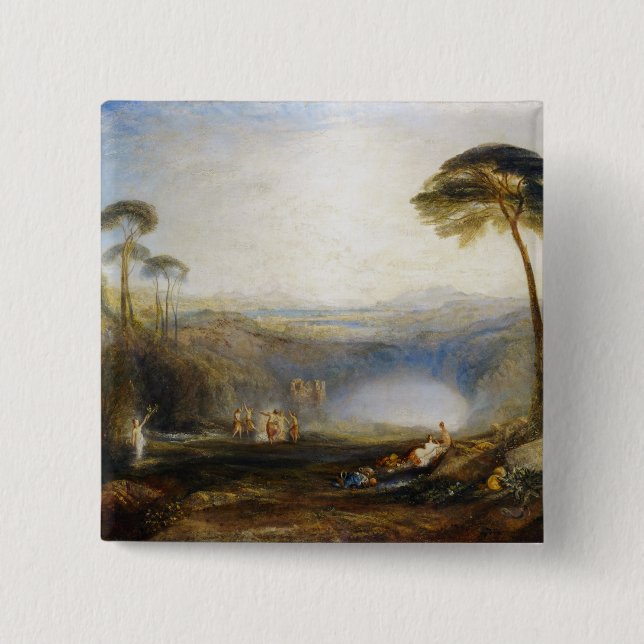 William Turner - Den gyllene grenen Knapp (Framsida)
