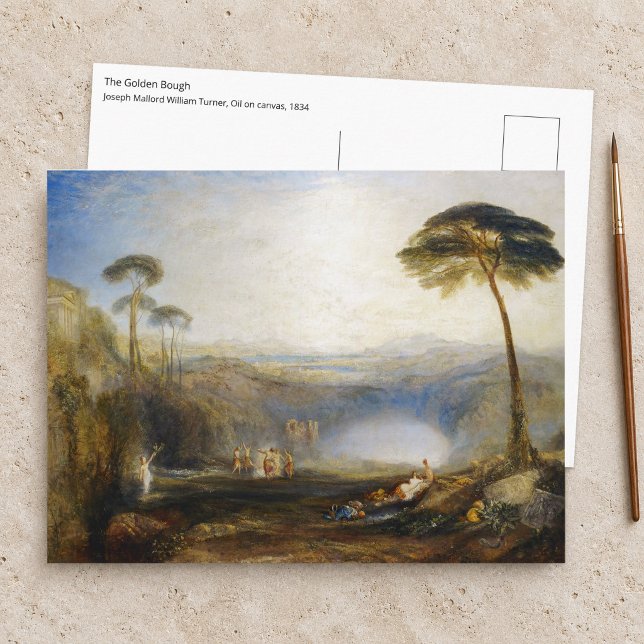 William Turner - Den gyllene grenen Vykort (Skapare uppladdad)