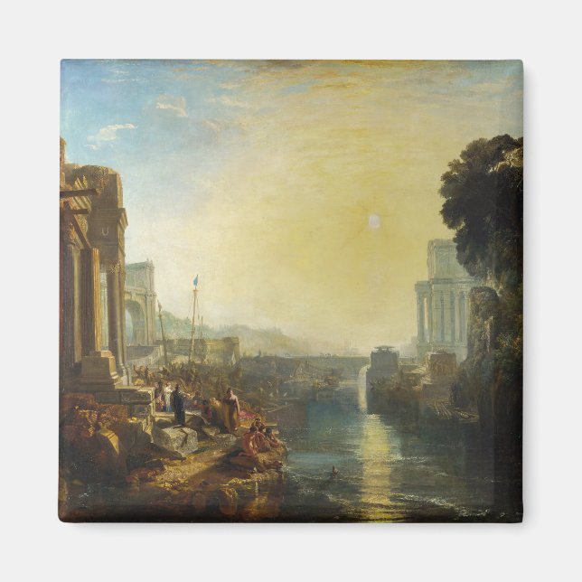 William Turner - Dido building Carthage Magnet (Framsidan)