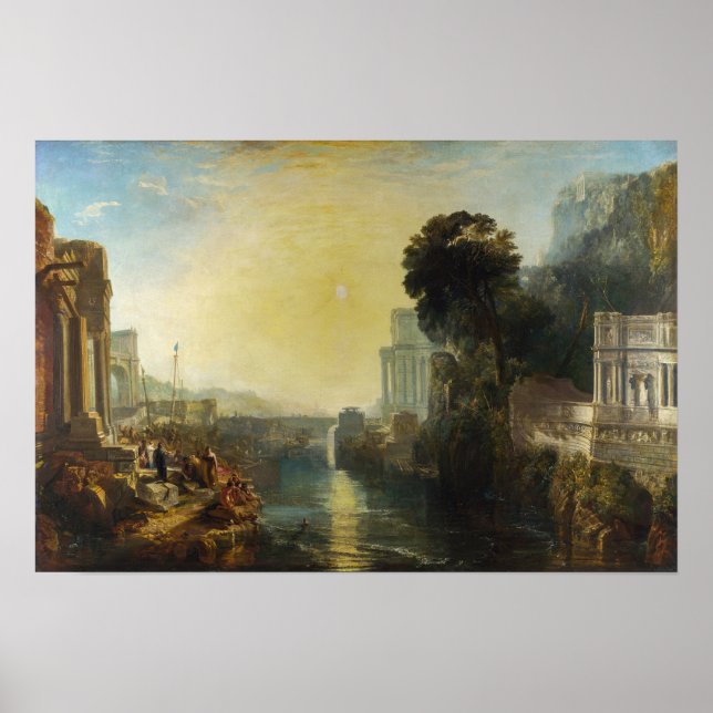 William Turner - Dido building Carthage Poster (Framsidan)