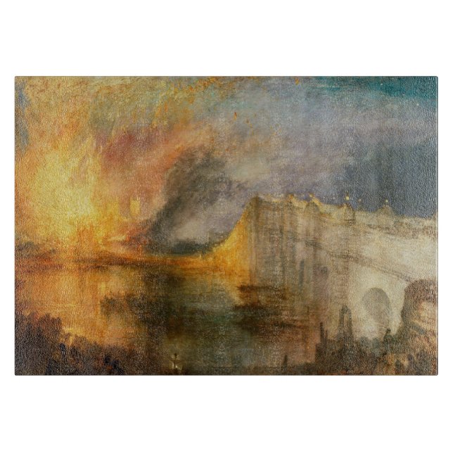 William Turner - Europaparlamentets bränning (Framsidan)