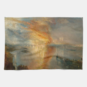 William Turner - Europaparlamentets bränning Kökshandduk